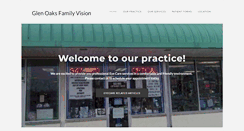 Desktop Screenshot of glenoaksfamilyvision.com